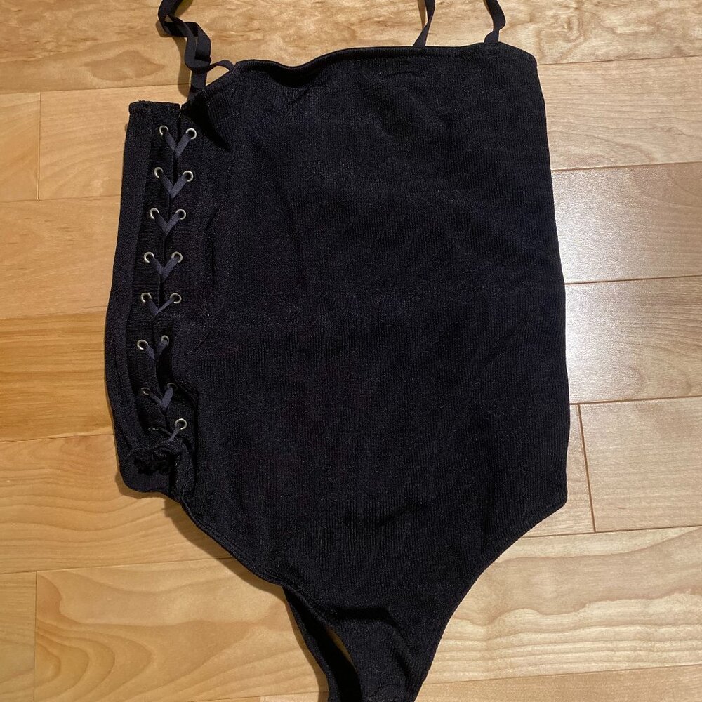 Express Bodycon Black bodysuit